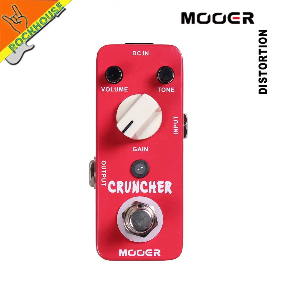 MOOER с высоким коэффициентом усиления искажения гитары педаль эффектов