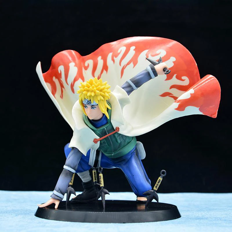 Аниме фигурка Наруто коллекция аниме Naruto Namikaze Minato Jiraiya Hinata фигурки ПВХ игрушки