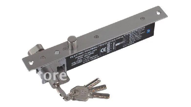 DWE CC RF разблокированный когда заряженный замок с защитой от неисправности узкий