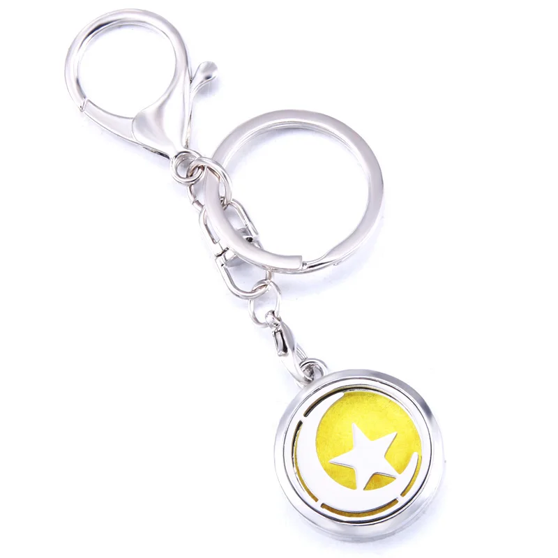 Брелок Love Tree ароматерапия с парфюмом из нержавеющей стали|Брелоки| |