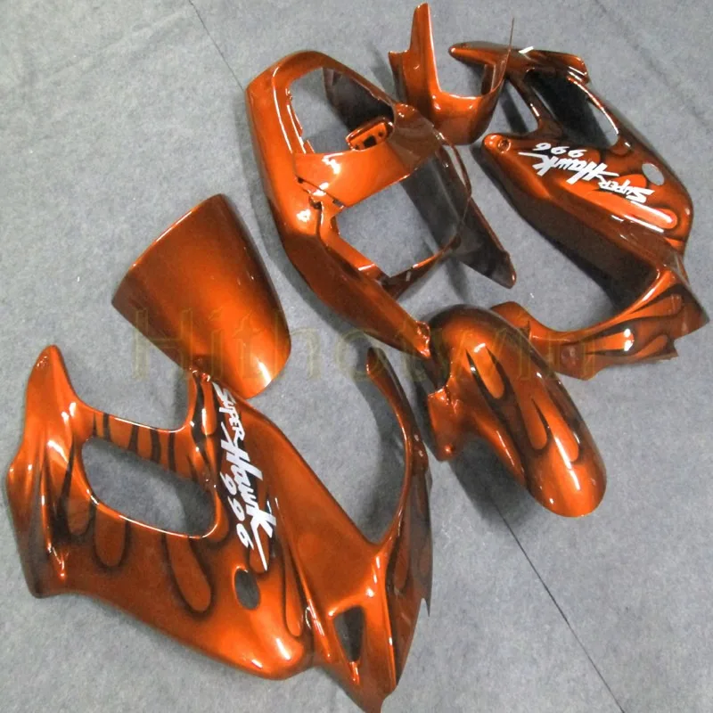 

Custom motorcycle cowl for VTR1000F 1997 1998 1999 2000 2001 2002 2003 2004 2005 ABS Fairing+Screws+orange