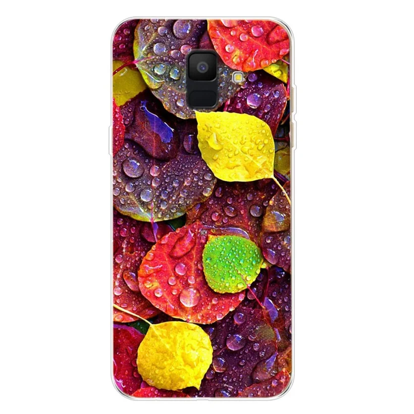 Мягкий силиконовый чехол для Samsung Galaxy A6 2018 Dual SIM SM A600 A600F Tpu Plus A605 A605F AB010 |