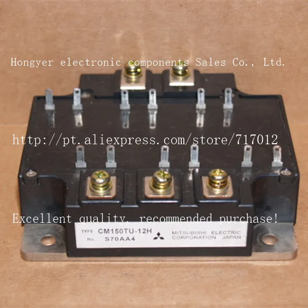 

Free Shipping CM150TU-12H No New(Old components,Good quality) IGBT module150A-600V,Can directly buy or contact the seller