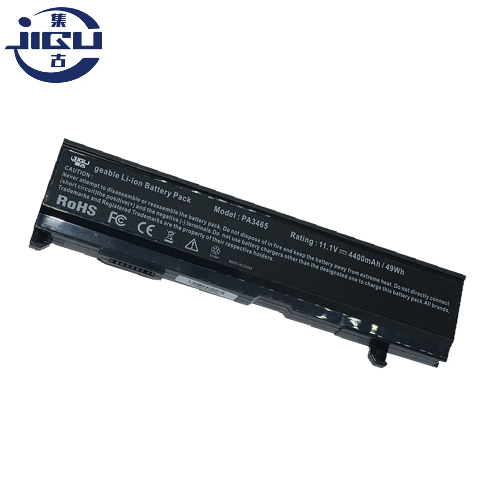 JIGU Горячее предложение + Новый 6 элементный Аккумулятор для ноутбука Toshiba Satellite A100