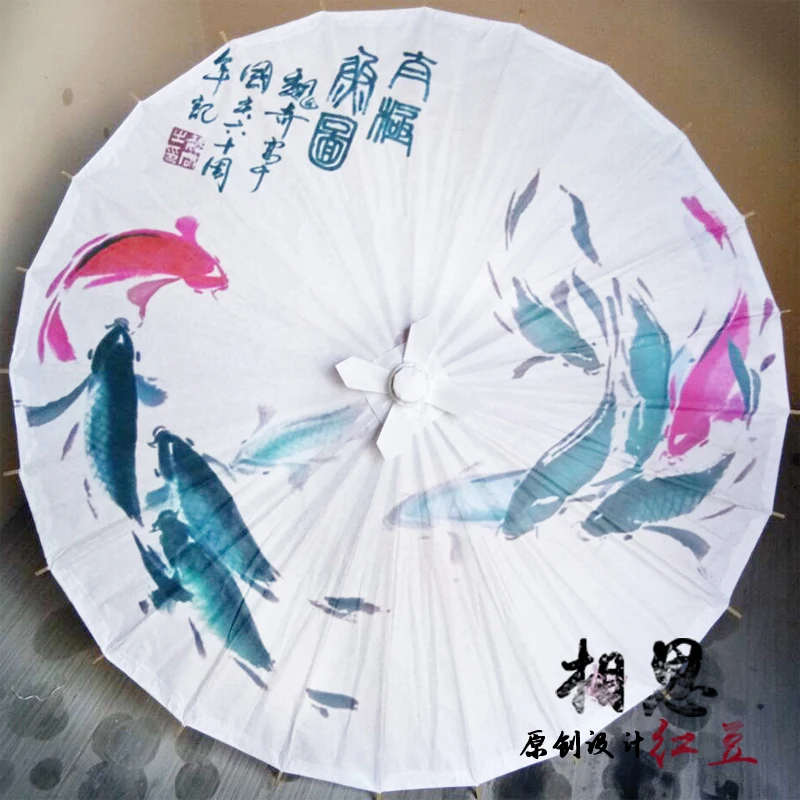 Новинка классический масляный бумажный зонтик 60 см бамбуковый для танцев