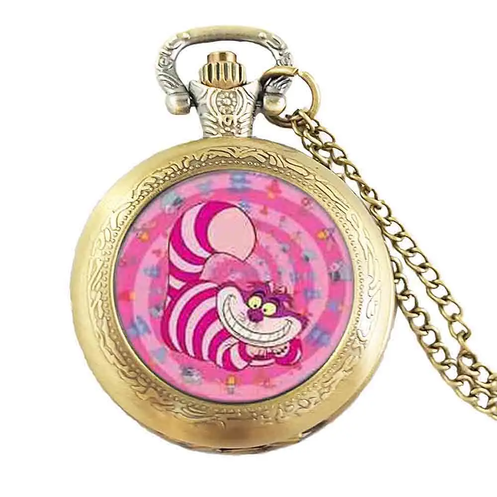Часы наручные в стиле стимпанк женские ювелирные изделия с милым розовым