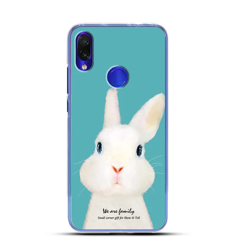 Роскошный силиконовый мягкий ТПУ чехол для Xiaomi Redmi Note 7 полный защитный с