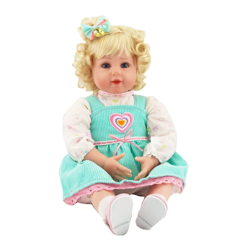 

51 см эксклюзивная силиконовая кукла Bebe Reborn Girl, настоящая живая принцесса, детская игрушка в красивой одежде, милый подарок, детские игрушки ...