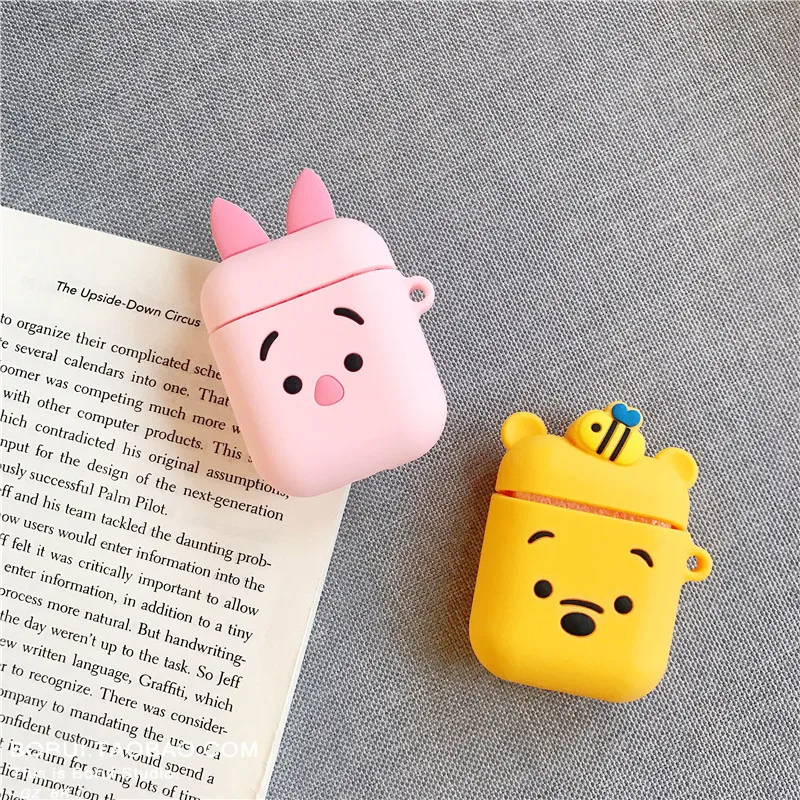Cute monsters mobile phone string For airpods earphone minnie mickey winnie soft bag Universal hook up strap Wrist band | Мобильные