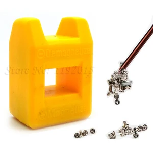 1 шт. Миниатюрный магнитный инструмент для ремонта, наконечники отвертки, биты для отверток, магнитные инструменты для ремонта, Намагничивание, размагничивание