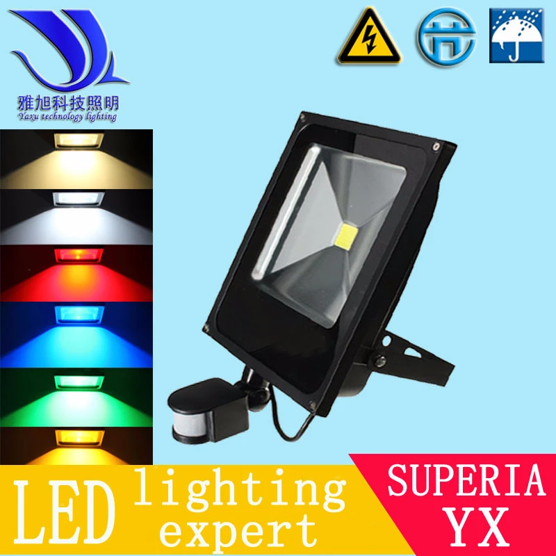 

LED Flood Light Waterproof IP65 10W 20W 30W 50W 220V LED Floodlight Spotlight Fit For Outdoor Wall Lamp Refletor LED