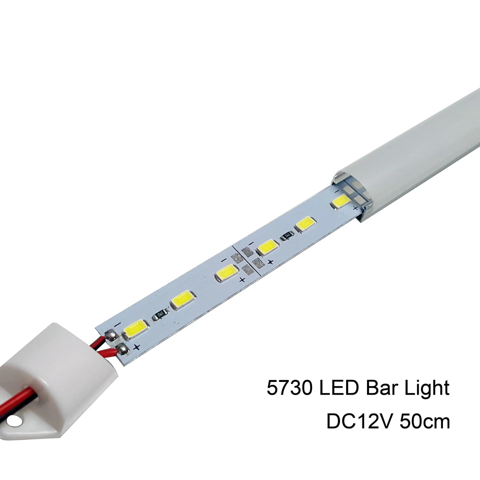 10 шт. 50 см DC12V 5730 светодиодный жесткий планка светильник 5630|led bar light|led hardbar light |