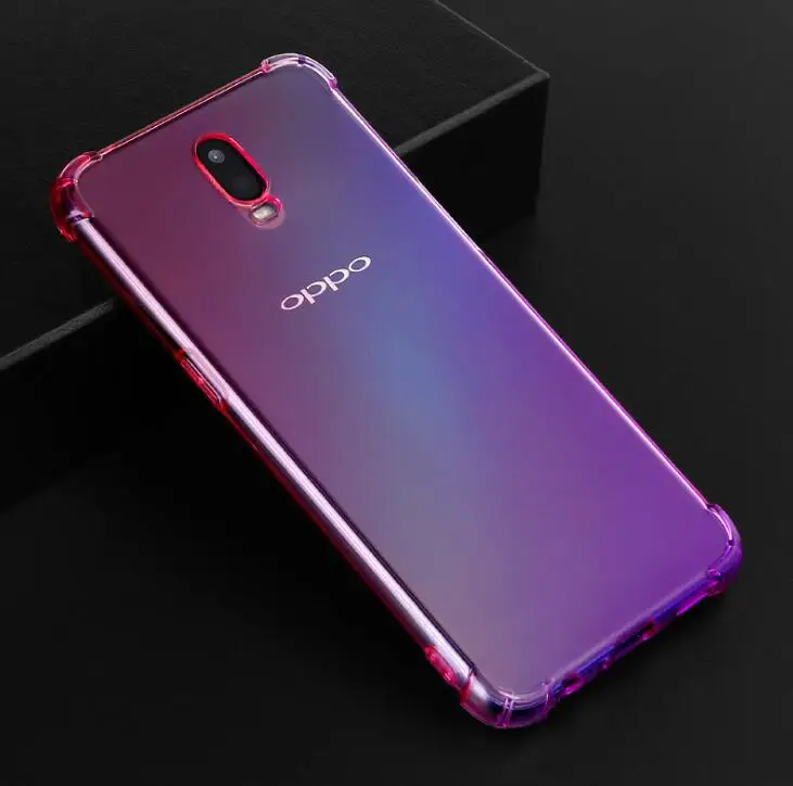 Для OPPO R17 чехол силиконовый ударопрочный защита подушка безопасности Цвет Мягкий