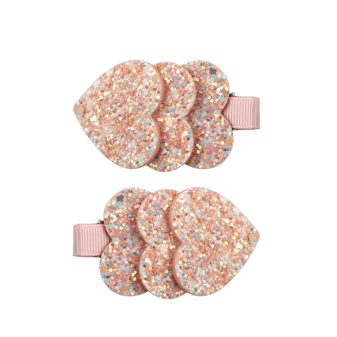 15 1 пара/2 шт. блесток Блеск шпильки для маленьких девочек Blingbling Sweet Heart заколки маленькая заколка для волос - Цвет: 15