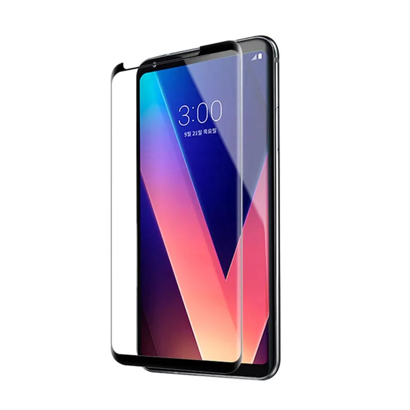 Закаленное 3d-стекло Gourde для LG g7 G6 G5 G4 V30 Edge полное изогнутое Взрывобезопасное