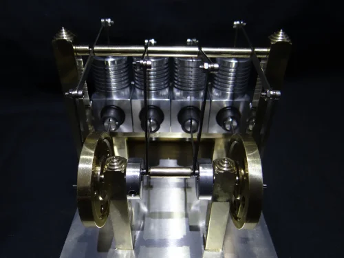 Многоцилиндровая Модель двигателя миниатюрный генератор качественные