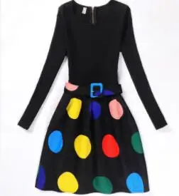 Середина платье 2019 офисное женское с длинным рукавом осеннее летнее | Женская