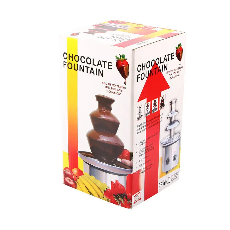 Новинка 2018 модный смеситель трехслойный шоколадный фонтан кухонный Новый ТВ
