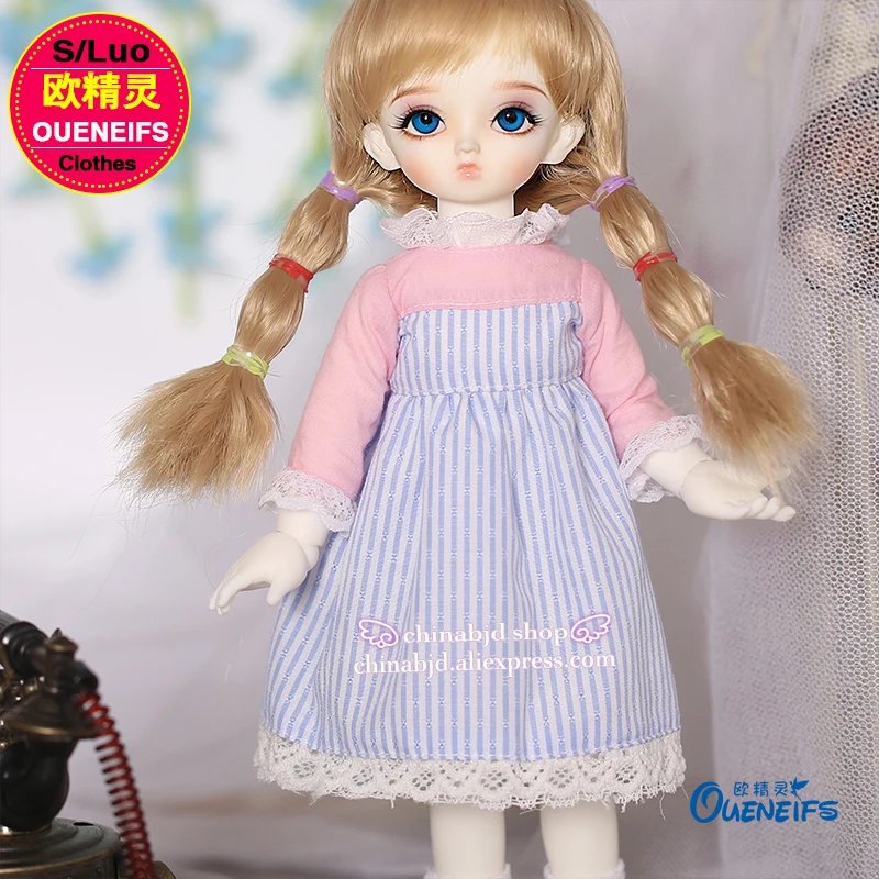 Одежда для куклы BJD SD 1/6 милое розовое платье девочки стильные игрушки цветов или
