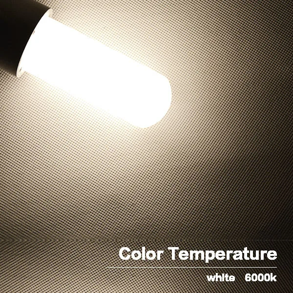 Высокое качество алюминиевый корпус 6 Вт led Кукуруза свет E27 E14 GX24 G23 LED PL угол 360