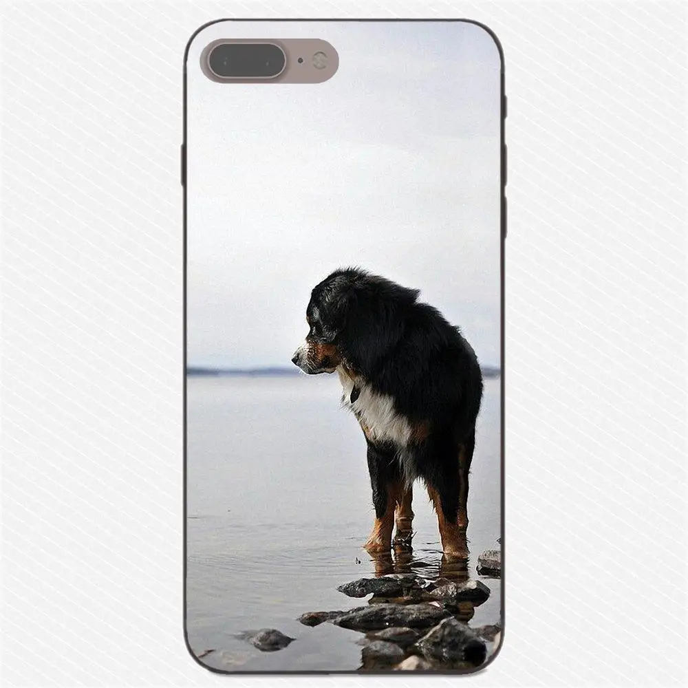 Мягкие TPU художественным принтом Бернская горная собака для Huawei Honor 5A 6A 6C 7A 7C 7X 8A 8C 8X9 10 P8 P9 P10 P20 P30 Мини Lite плюс