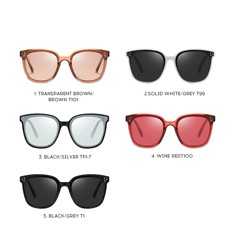 YOJBO мужские поляризованные солнцезащитные очки классические ретро с заклепками