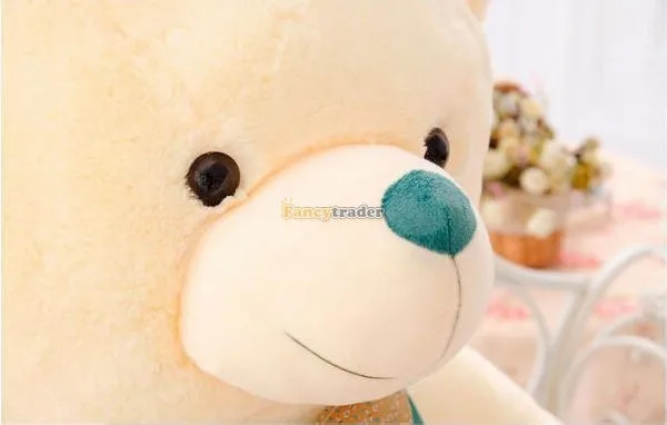 Fancytrader 49 '' / 125см Прекрасный Гигантский мягкий плюш Фаршированная Teddy Bear игрушки платье, 2 Цвета, FT50578