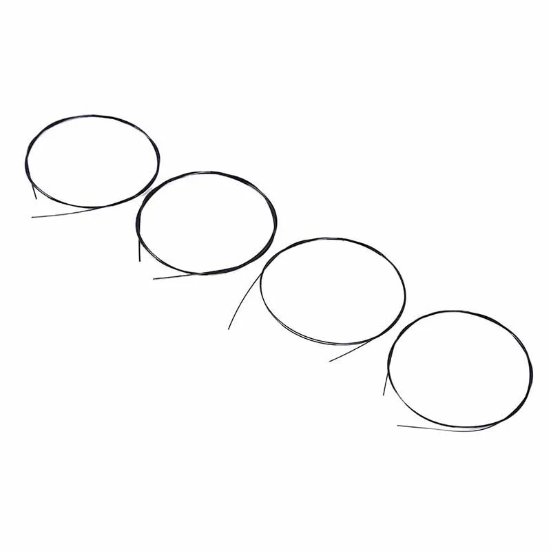 4 шт Черный Струны для укулеле нейлон или чистый Алиса Профессиональный Бел