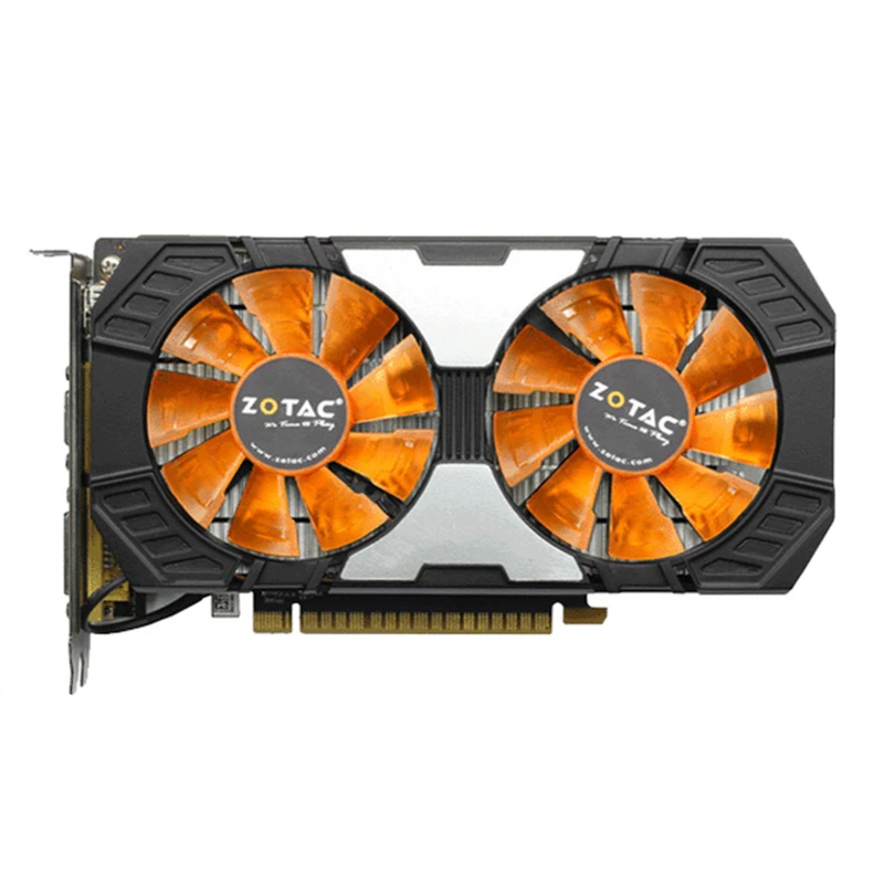 Видеокарты ZOTAC GTX 750Ti 2GD5 GDDR5 видеокарта для nVIDIA оригинальная GeForce GTX750Ti 2GB Thunder edition TSI PA PB Hdmi