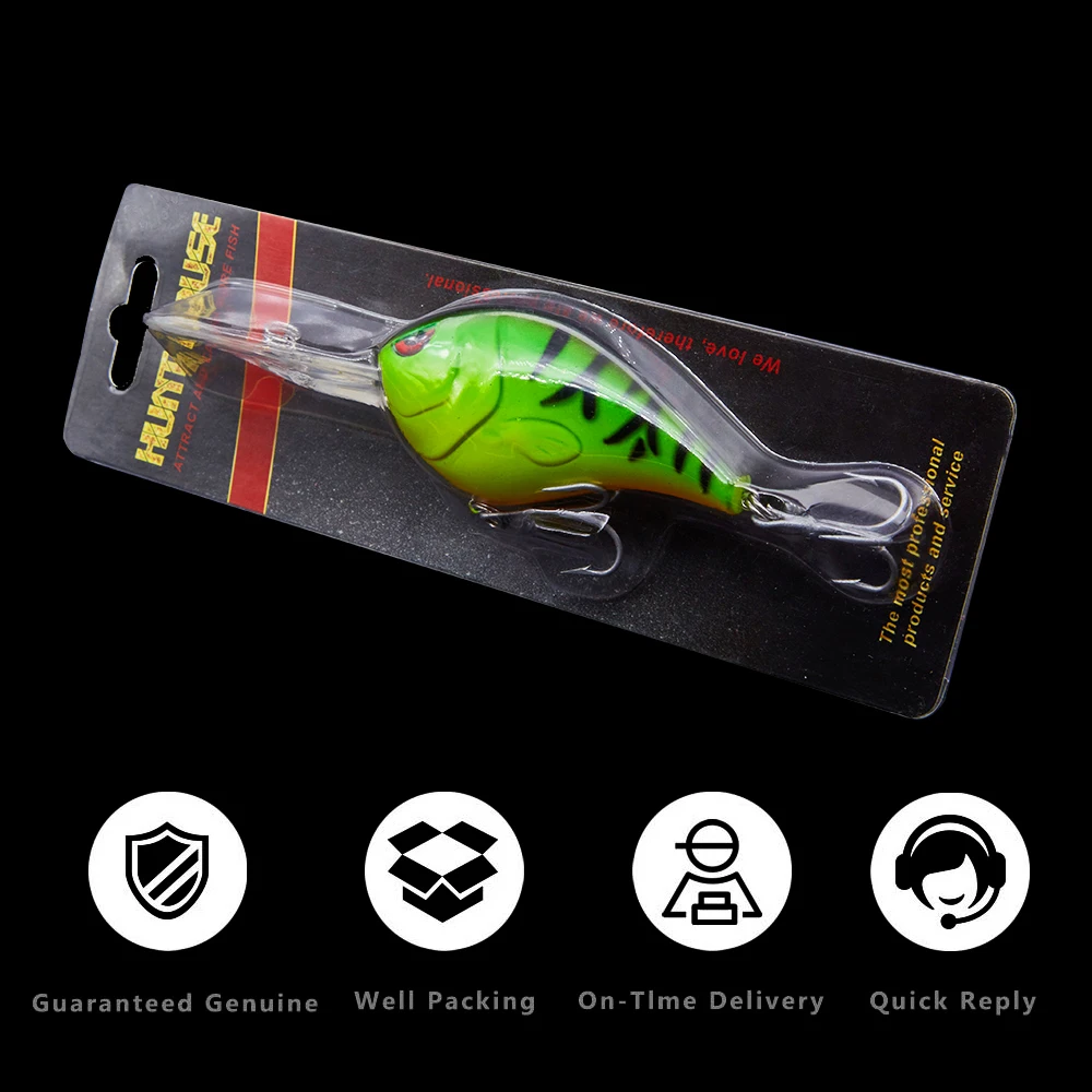 Hunthouse 2018 приманка глубокий дайвинг большие губы Новый приманки искусственные 130