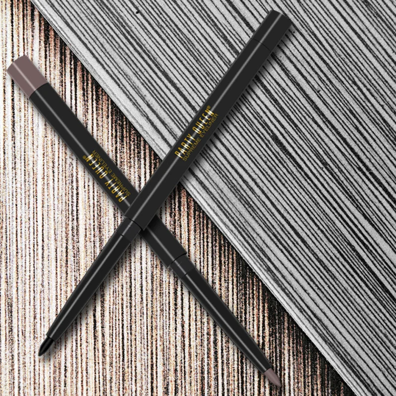 Гелевая подводка для глаз вечеринки Queen черная коричневая водостойкая