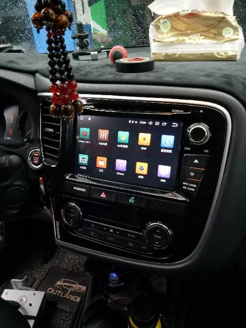 8-ядерный автомобильный dvd мультимедийный плеер Android 10 для Mitsubishi outlander 2014 15 16 17 18 gps