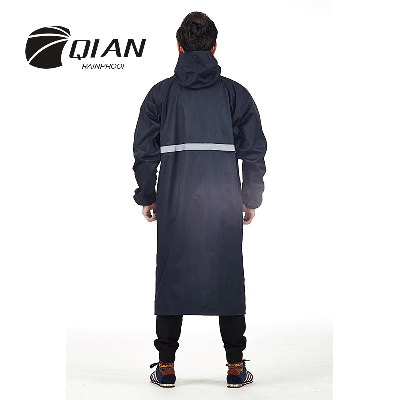 Waterproof Trench Coat Single-layer Raincoats Poncho Women City Rainwear Rain Gear