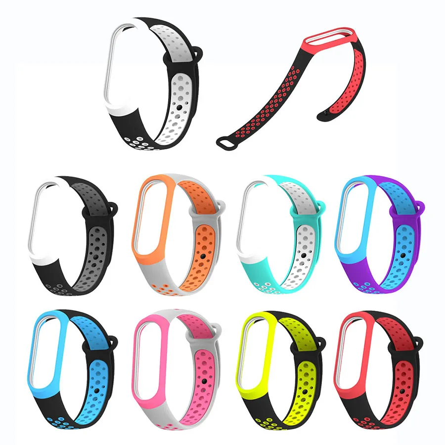 Силиконовый ремешок для часов Mi Band 3 браслет смарт Xiaomi 3|Смарт-аксессуары| |