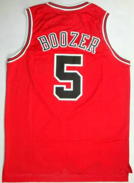 Boozer #5 Chicago jerseys rev 30 free shipping basketball jersey (embroidered logo name letters numbers stitched) y404 | Спорт и