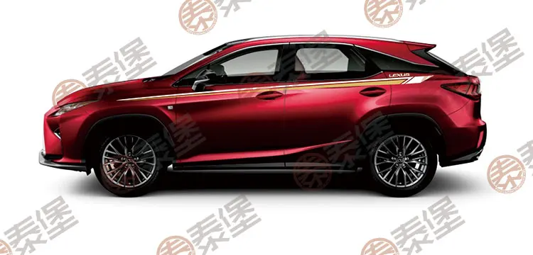 TAIYAO автомобильный стильный спортивный автомобильный стикер для Lexus RX 200t 300h 450h F Спортивный знак Levinson автомобильные аксессуары и наклейки авто стикер