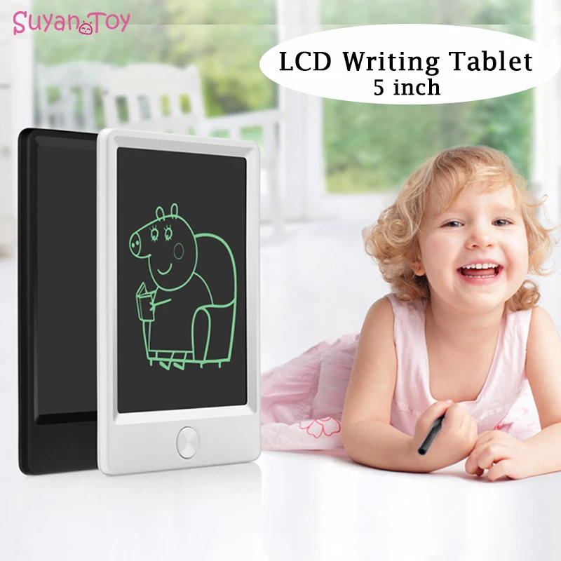 5 в портативном ЖК планшете для письма доска рисования детские игрушки