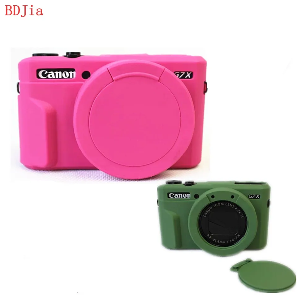 Горячая Распродажа силиконовый чехол для камеры Canon G7XII G7X markii в 4 вида цветов