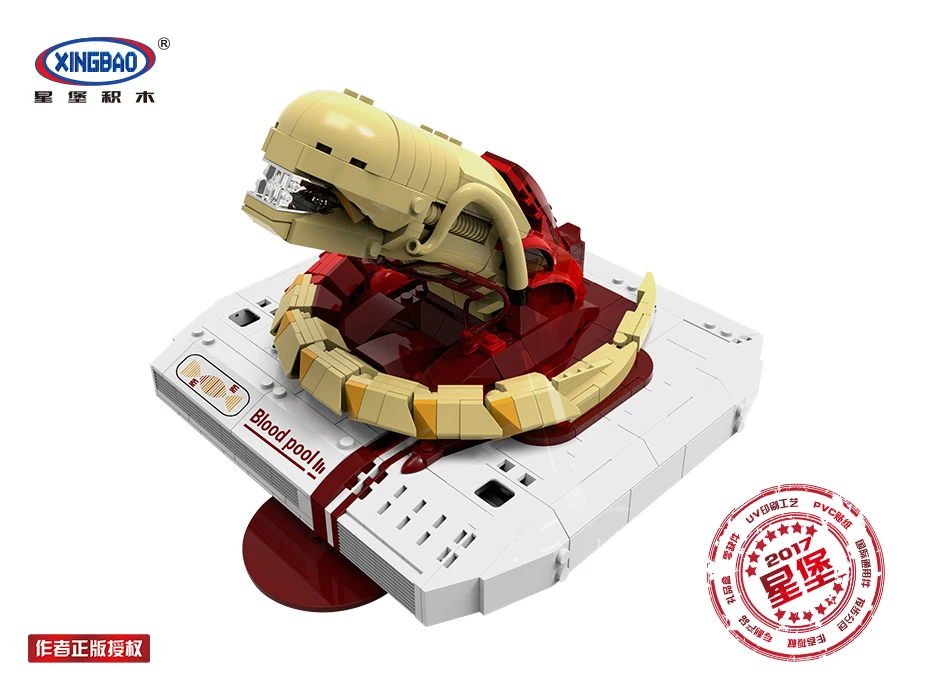 XINGBAO 04002 830 шт креативный фильм MOC серия новый набор инопланетян детские