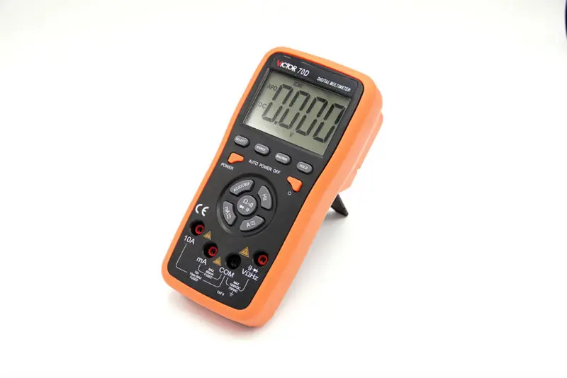 Профессиональный цифровой мультиметр VC70C RS232 6000 отсчетов сенсорный