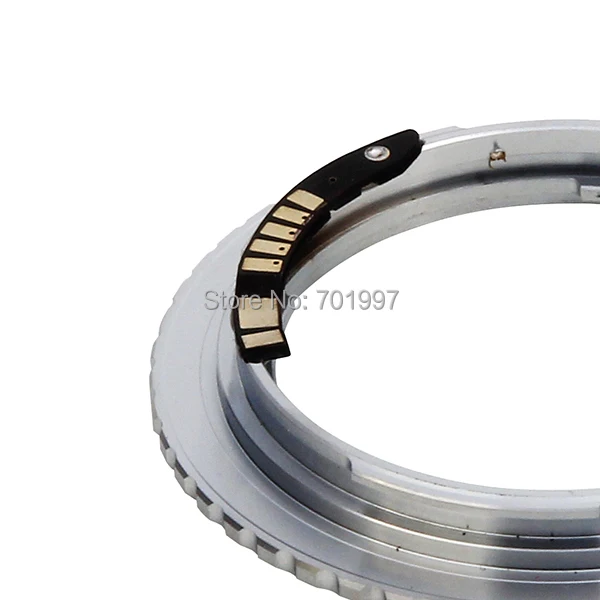 PIXCO EMF AF Подтвердите крепление переходное кольцо костюм для Olympus OM объектив к Canon EOS EF камера латунь серебро