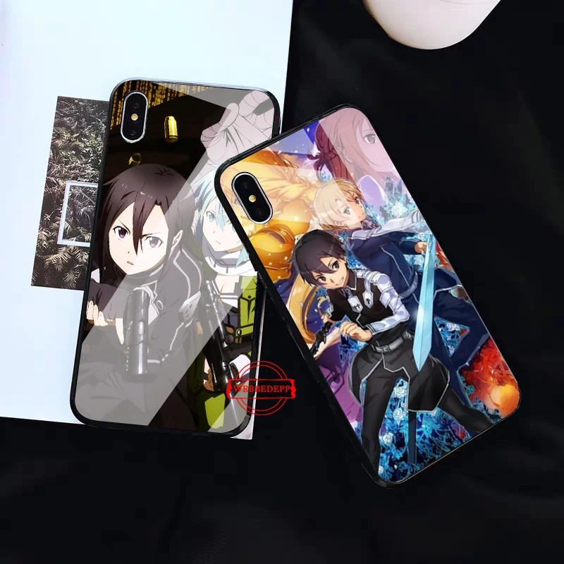 Обувь для вечеринки в Стиле косплей Sword Art Online (SAO) Аниме Манга стекло чехол
