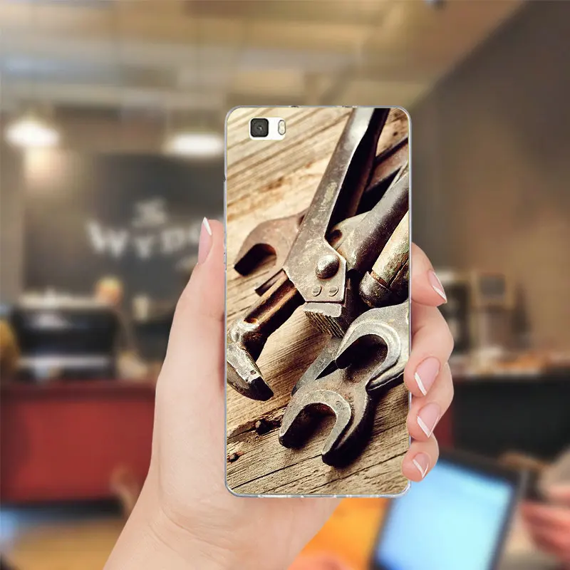 Скелет автоматические механические часы чехлы Телефон для huawei P8 P9 P10 Lite Коврики 10