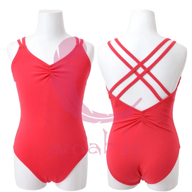

Ballet Dance double strap back cross leotard children leotard CL0033