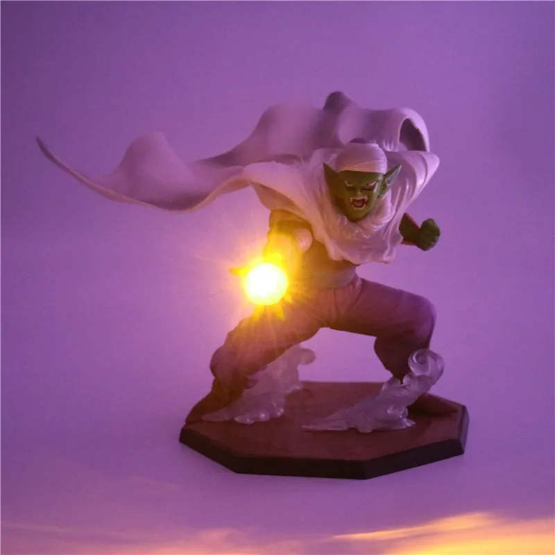 Драконий жемчуг Z Piccolo ПВХ фигурка ночник Игрушка Аниме настольная лампа Жемчуг
