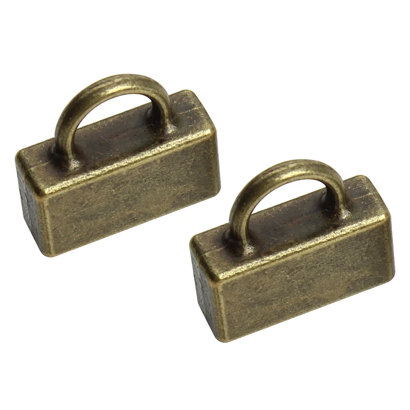 Застежки для ювелирных изделий под старину серебро 20 шт.|jewelry clasps|end capsbracelet connector |