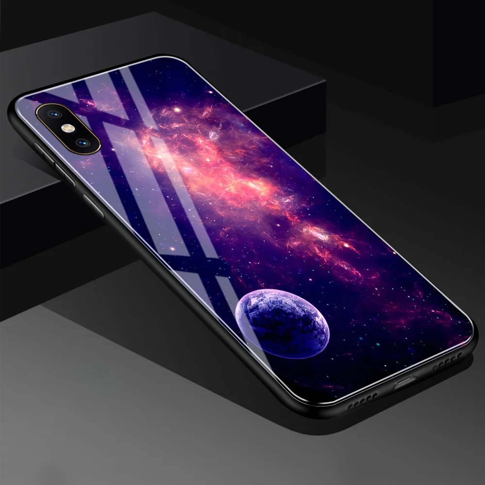 Чехол FinderCase для Xiao mi 8, чехол для Galaxy Space, жесткая Задняя стеклянная крышка для телефона mi x 2 2 s, чехол Xiaomi mi 8 9 SE lite Max 3 - Цвет: 02031