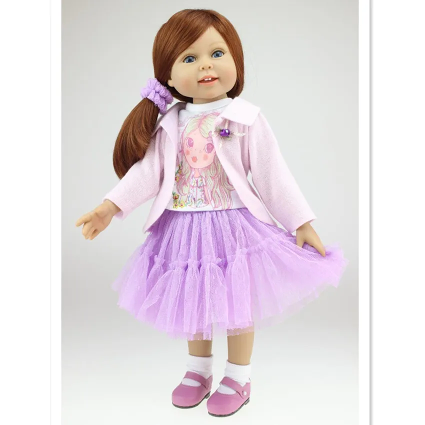 45 см девочка кукла принцесса куклы лучший день рождения День Святого Валентина