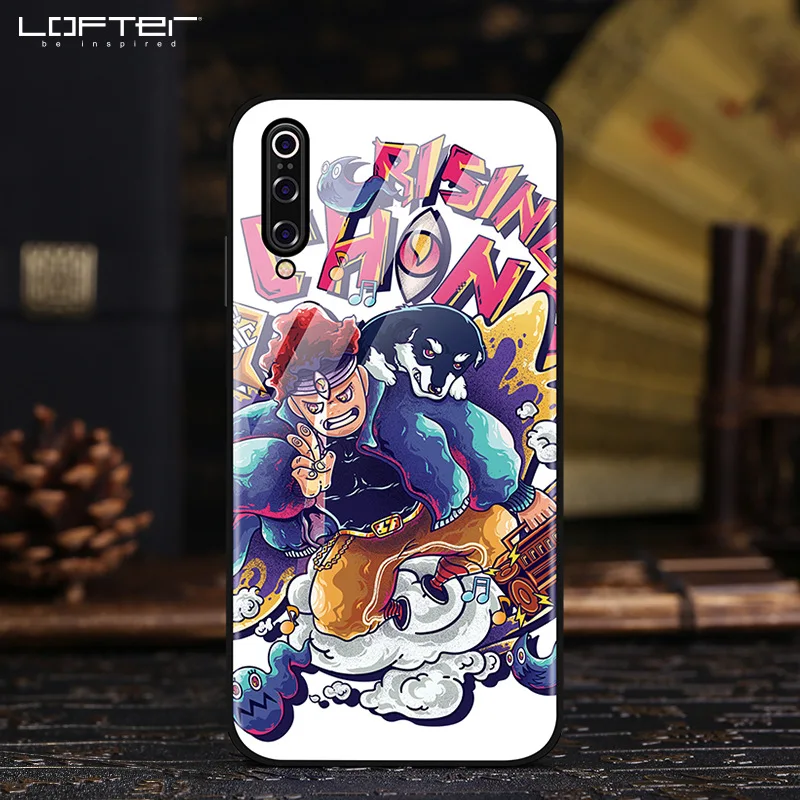 Lofter стеклянный чехол для Xiaomi mi 9 Mi9 в китайском стиле закаленное стекло