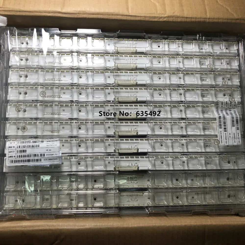 1 Набор = 4 предмета светодиодный подсветка полосы для Samsung 32 дюйма ТВ VFGE-320SM0-R2 BN96-34779A BN96-34779A 1 шт. = 48 Светодиодный 397 мм
